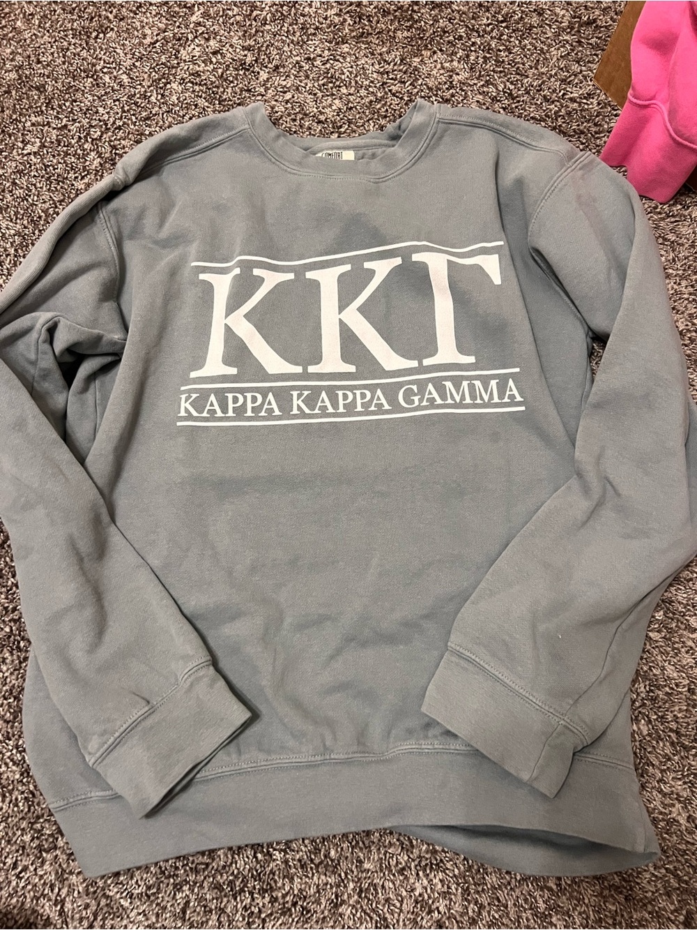 Comfort Colors Slate Blue Crewneck Sweatshirt